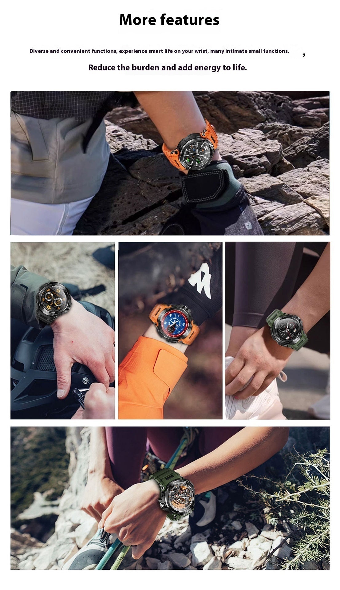 Smart Watch – Bluetooth Calling, Heart Rate, Blood Pressure & Sleep Monitoring Fitness Tracker
