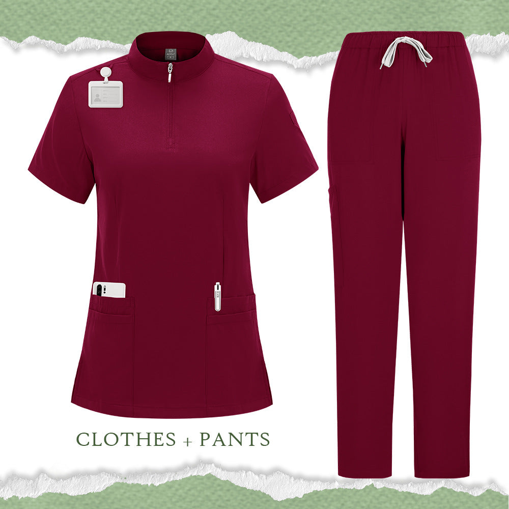 Medical Scrubs Set for Nurses & Doctors – Moisture-Wicking, 9 Colors