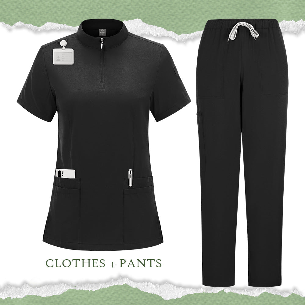 Medical Scrubs Set for Nurses & Doctors – Moisture-Wicking, 9 Colors