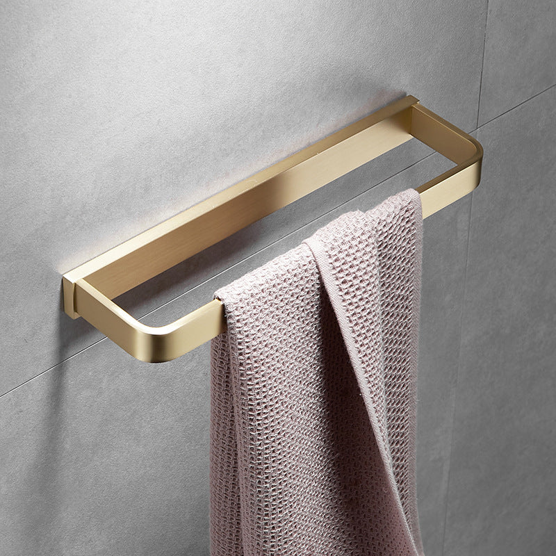 Solid Brass Bathroom Accessories – Luxury Towel Rack, Towel Ring, Hair Dryer Holder & More