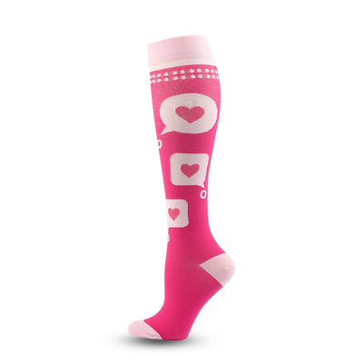 Graduated Compression Socks for Nurses – Fun Patterns, Sizes S/M & L/XL