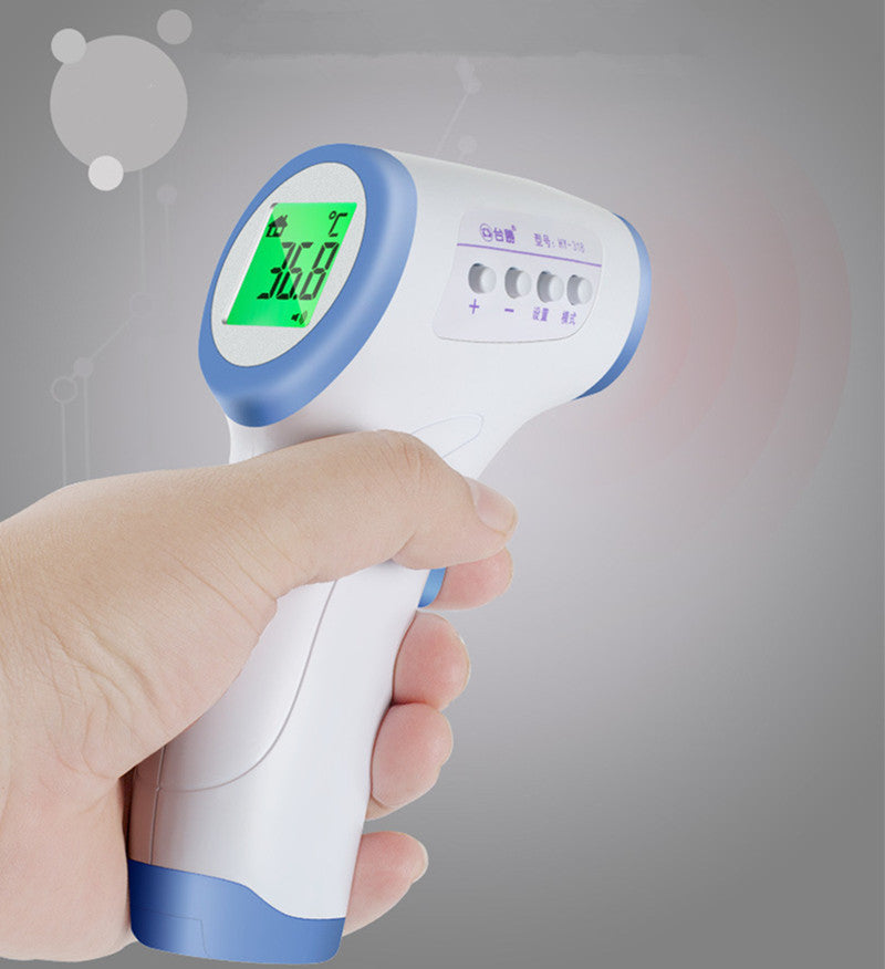 Non-Contact Infrared Thermometer – Medical Grade, 32-Reading Memory