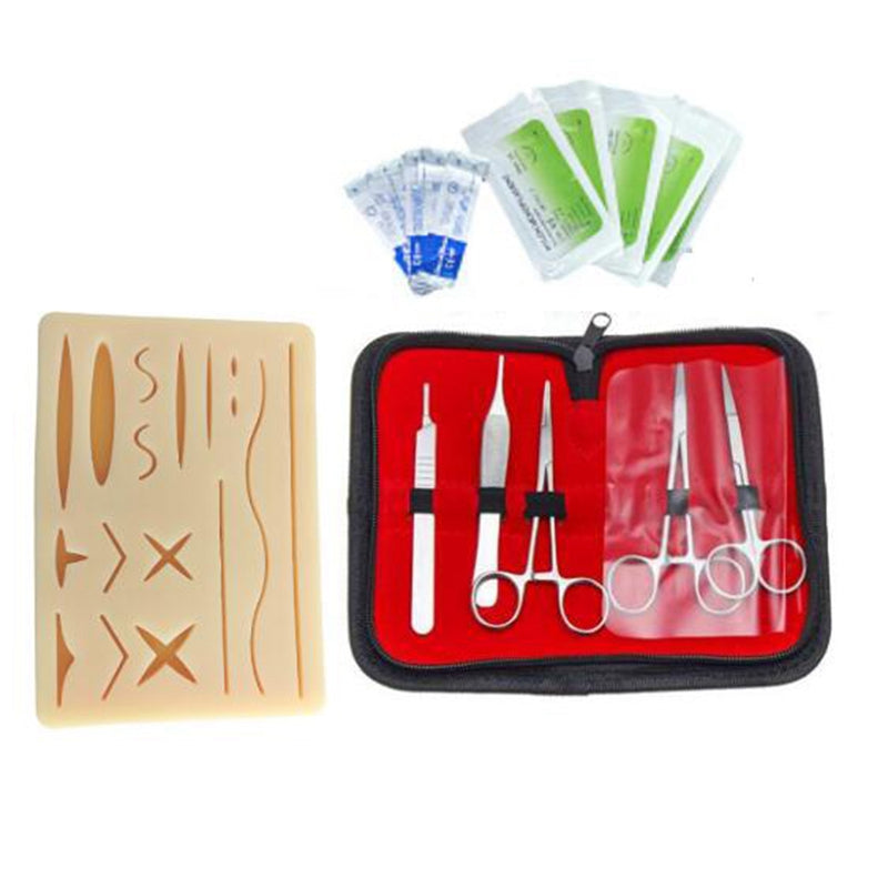 Suture Practice Kit for Medical Students – 3-Layer Pad & Full Tool Set