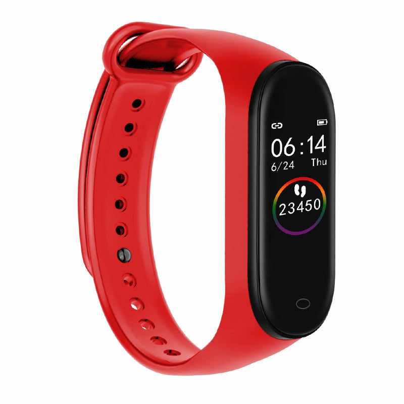 Waterproof Smart Fitness Tracker Bracelet – Heart Rate, Blood Pressure & SpO2 Monitor