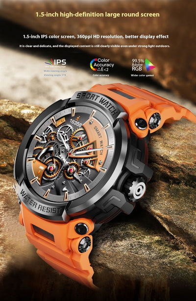 Smart Watch – Bluetooth Calling, Heart Rate, Blood Pressure & Sleep Monitoring Fitness Tracker