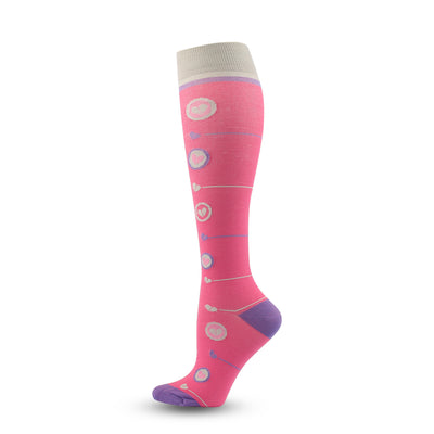 Graduated Compression Socks for Nurses – Fun Patterns, Sizes S/M & L/XL