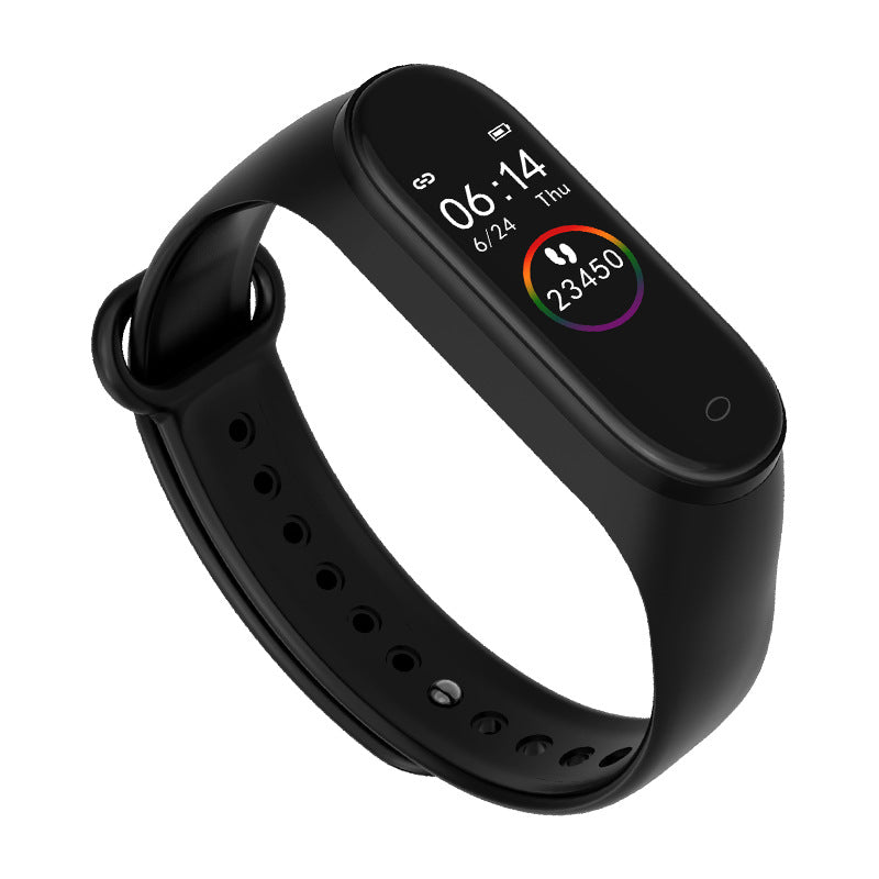 Waterproof Smart Fitness Tracker Bracelet – Heart Rate, Blood Pressure & SpO2 Monitor
