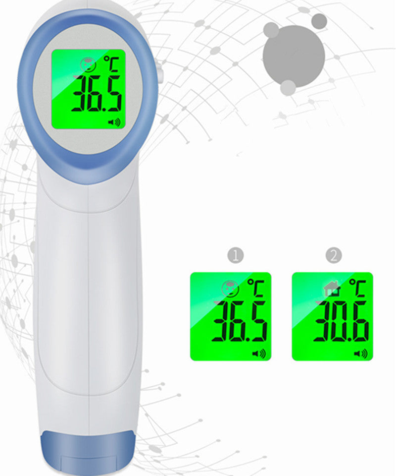 Non-Contact Infrared Thermometer – Medical Grade, 32-Reading Memory