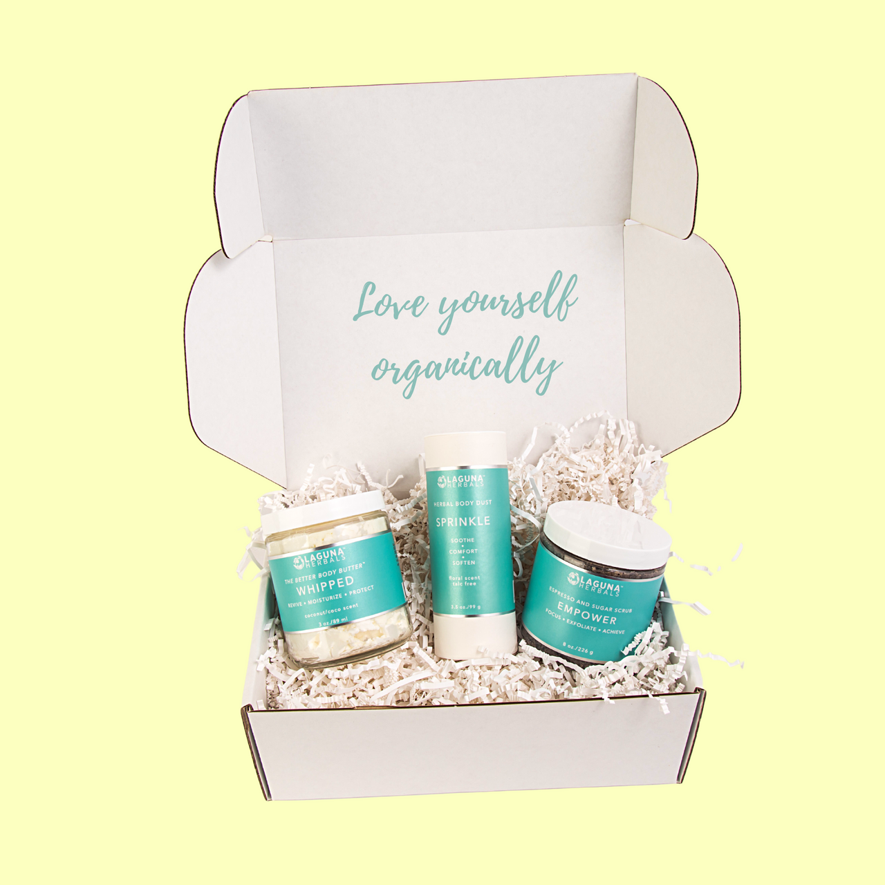 3-Step Organic Coffee Body Scrub Set – Espresso Scrub, Herbal Powder & Whipped Butter