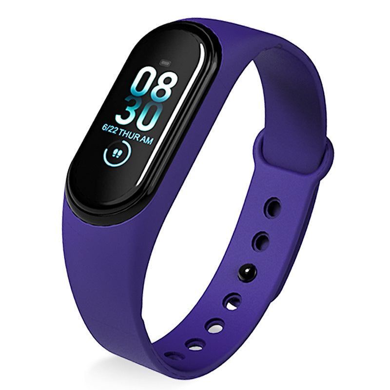 Waterproof Smart Fitness Tracker Bracelet – Heart Rate, Blood Pressure & SpO2 Monitor