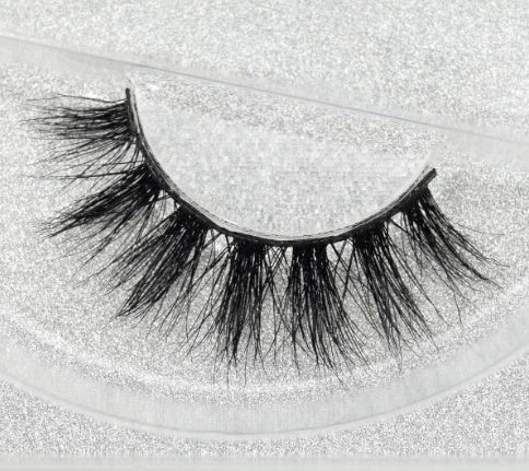3D Faux Mink False Lashes – Natural Cat Eye Style, Cotton Band, 18 Styles