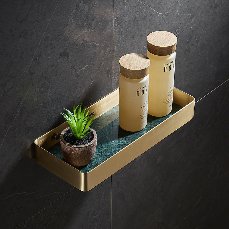 Solid Brass Bathroom Accessories – Luxury Towel Rack, Towel Ring, Hair Dryer Holder & More