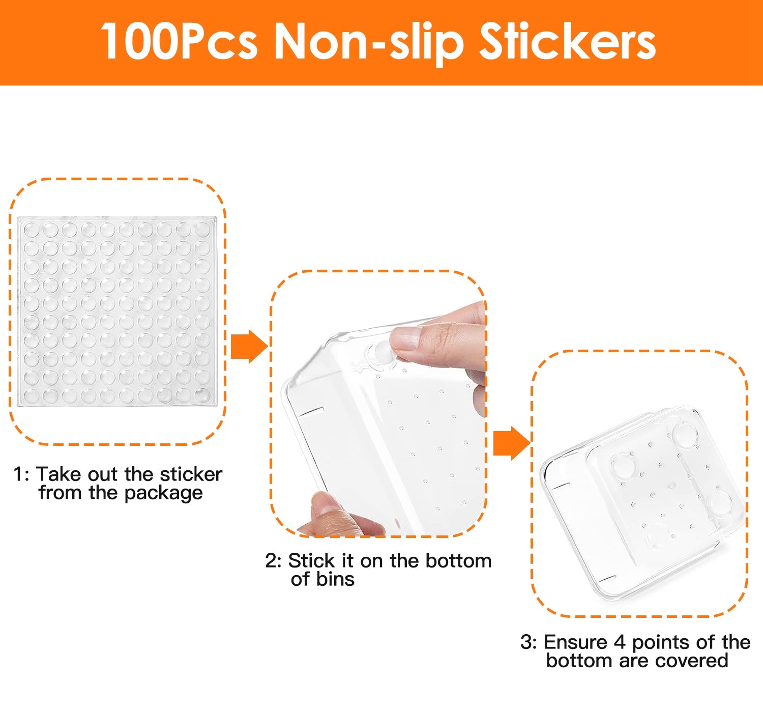 25-Piece Clear Drawer Organizer Set – 4 Sizes, PET Divider Trays