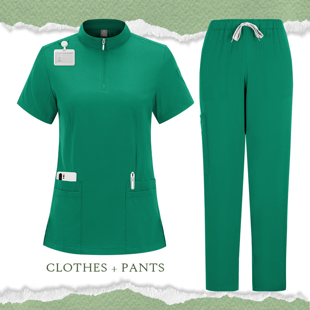 Medical Scrubs Set for Nurses & Doctors – Moisture-Wicking, 9 Colors