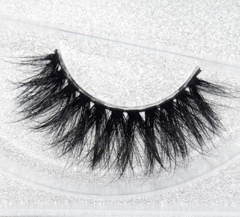 3D Faux Mink False Lashes – Natural Cat Eye Style, Cotton Band, 18 Styles