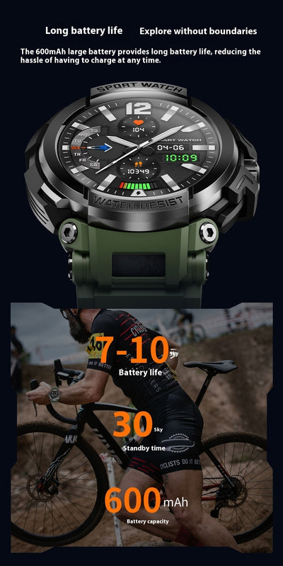 Smart Watch – Bluetooth Calling, Heart Rate, Blood Pressure & Sleep Monitoring Fitness Tracker