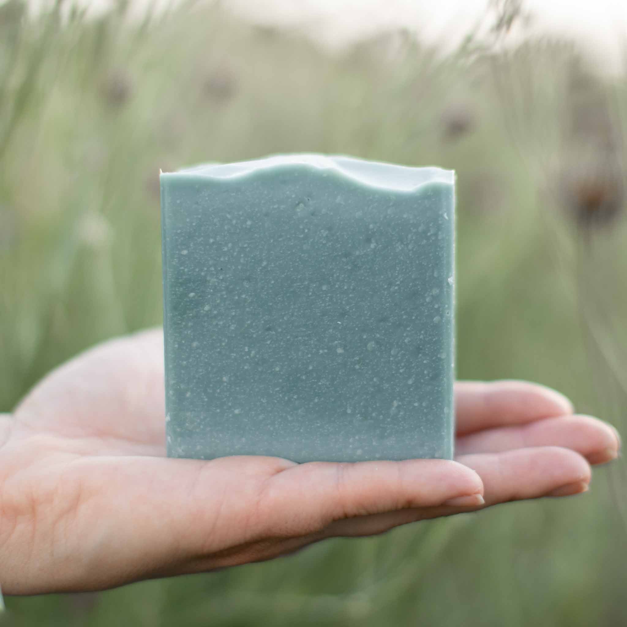 Blue Tansy Natural Facial Bar – Tallow, Goat Milk & Probiotic, 5oz
