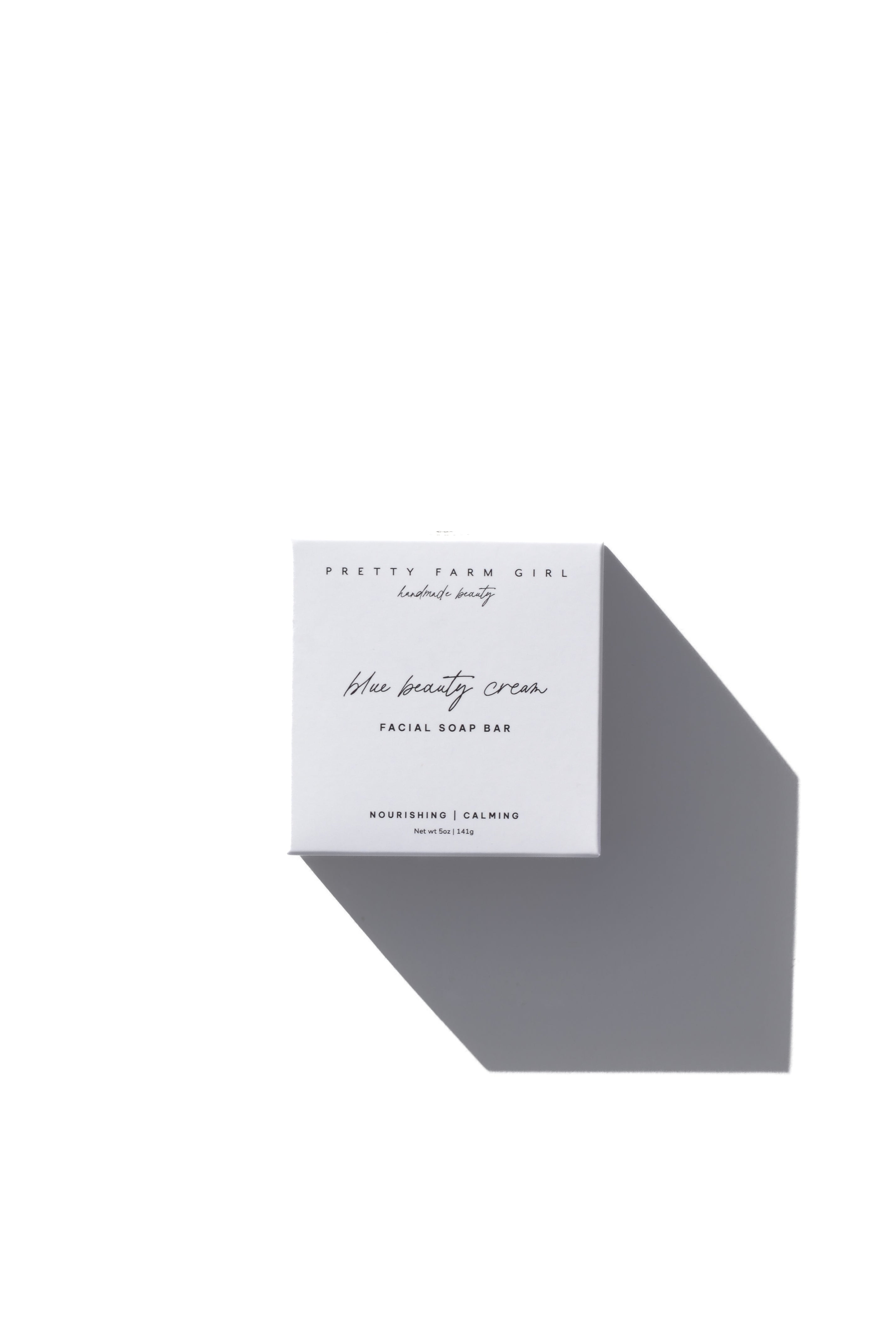 Blue Tansy Natural Facial Bar – Tallow, Goat Milk & Probiotic, 5oz