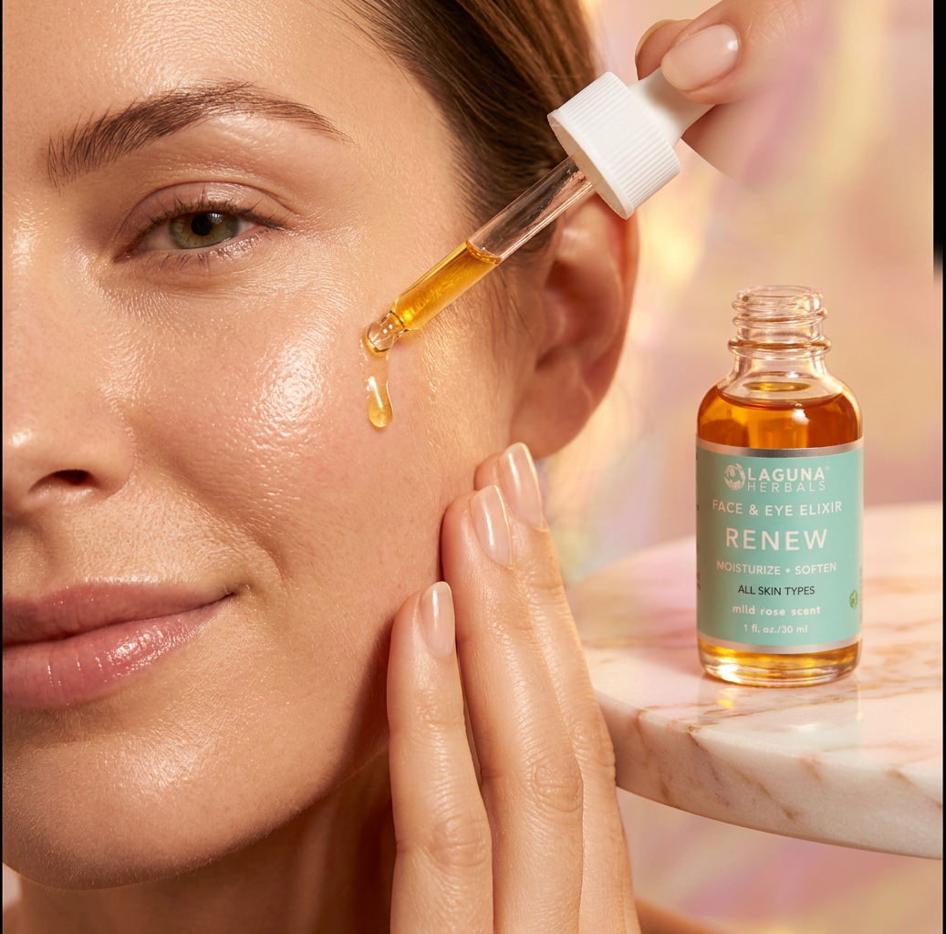 Renew Face Oil Elixir – Hydrating Anti-Aging Facial Oil for Glowing Skin (All Skin Types)