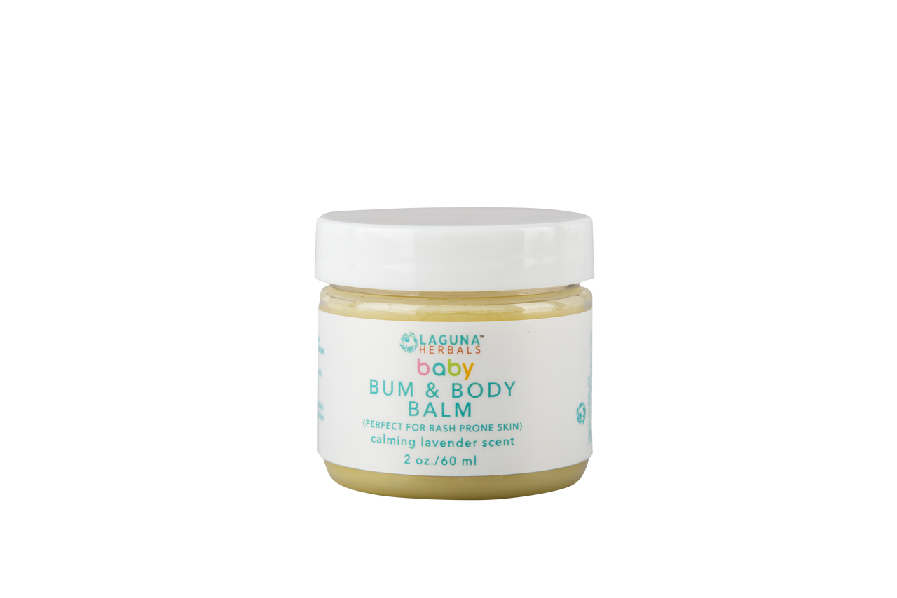 Organic Baby Bum & Body Balm – Natural Diaper Rash Relief, Calendula & Chamomile