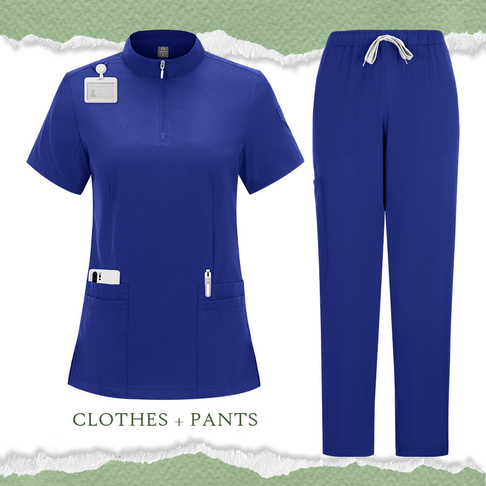Medical Scrubs Set for Nurses & Doctors – Moisture-Wicking, 9 Colors