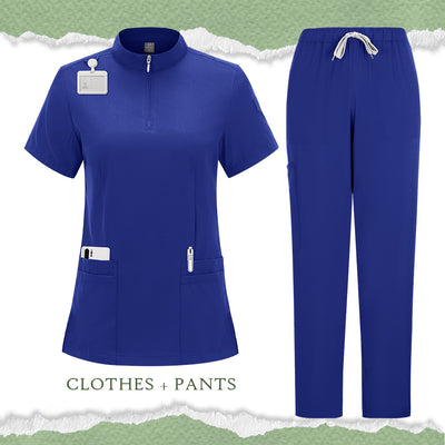 Medical Scrubs Set for Nurses & Doctors – Moisture-Wicking, 9 Colors