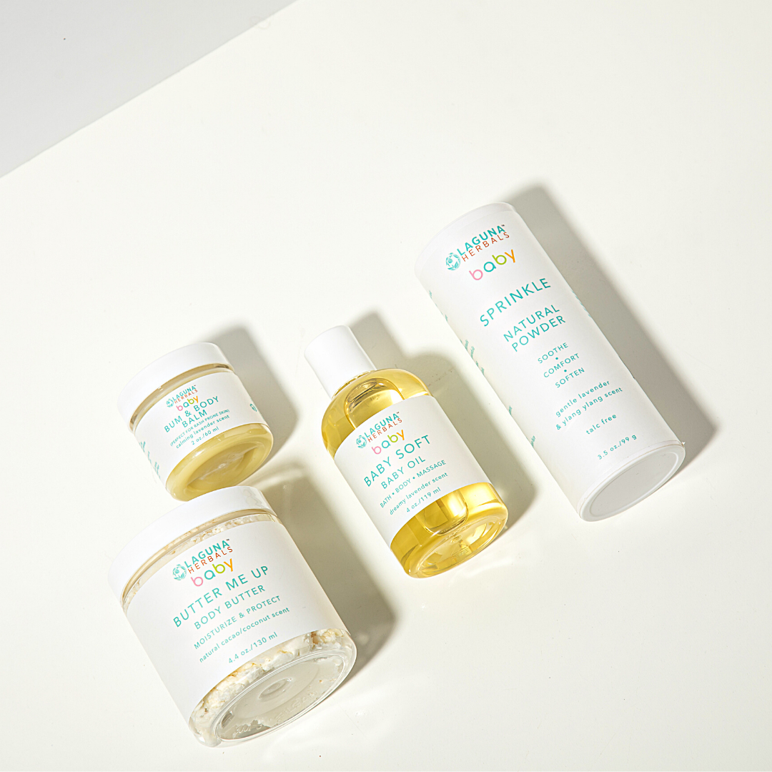 Organic Baby Gift Set – 4-Piece Certified Organic Skincare for Newborns, Free Shipping