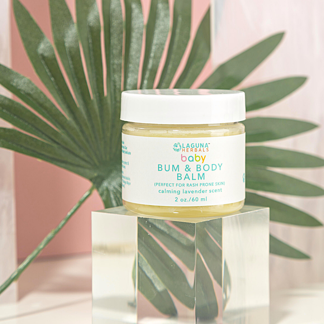 Organic Baby Bum & Body Balm – Natural Diaper Rash Relief, Calendula & Chamomile