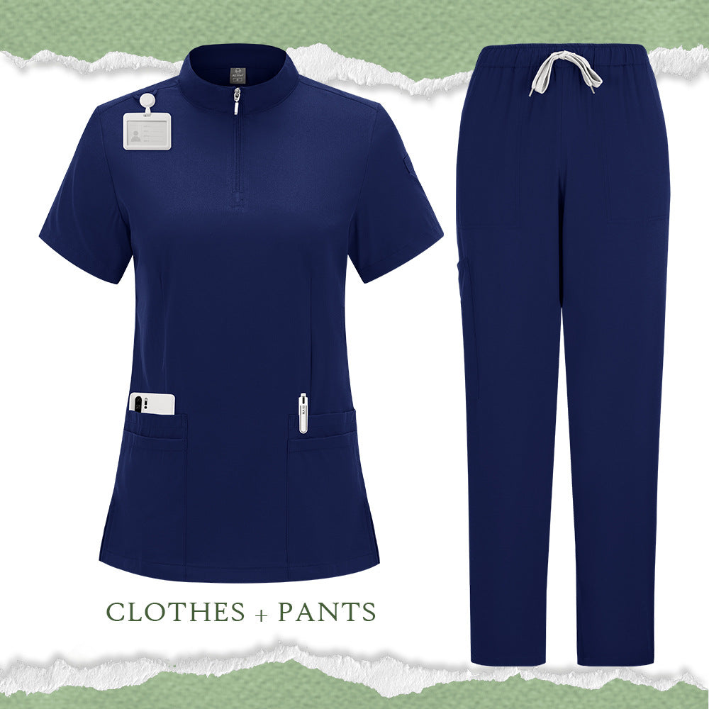 Medical Scrubs Set for Nurses & Doctors – Moisture-Wicking, 9 Colors