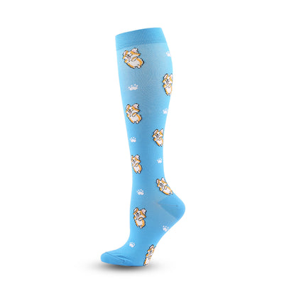 Graduated Compression Socks for Nurses – Fun Patterns, Sizes S/M & L/XL