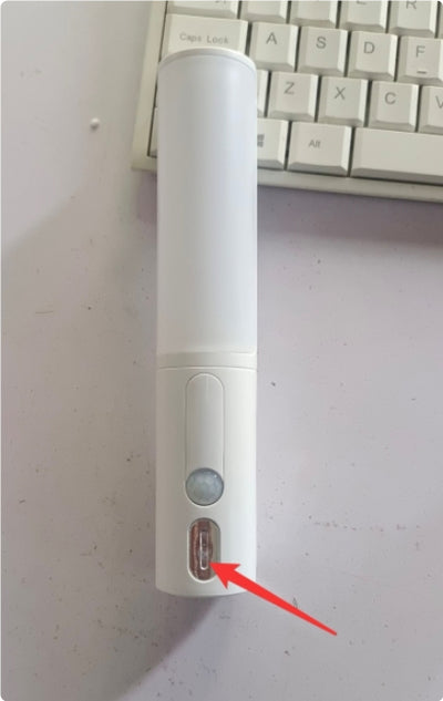 Motion Sensor LED Night Light – Rechargeable, 3 Color Temps, 350° Rotate