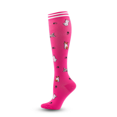 Graduated Compression Socks for Nurses – Fun Patterns, Sizes S/M & L/XL
