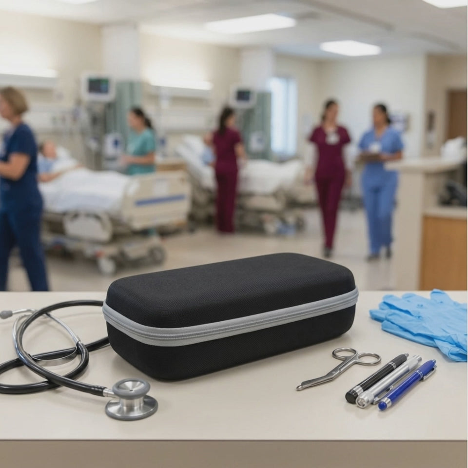 Stethoscope Bag for Nurses & Doctors – Oxford Cloth Medical Organizer