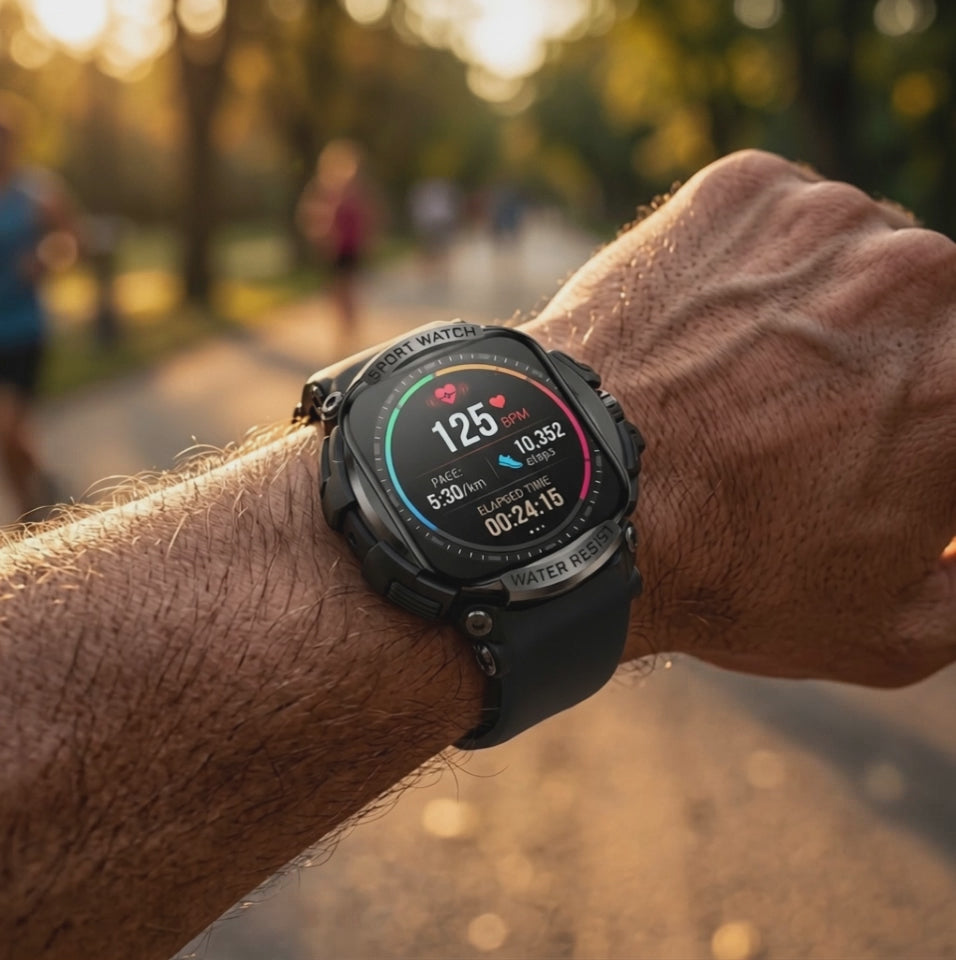 Smart Watch – Bluetooth Calling, Heart Rate, Blood Pressure & Sleep Monitoring Fitness Tracker