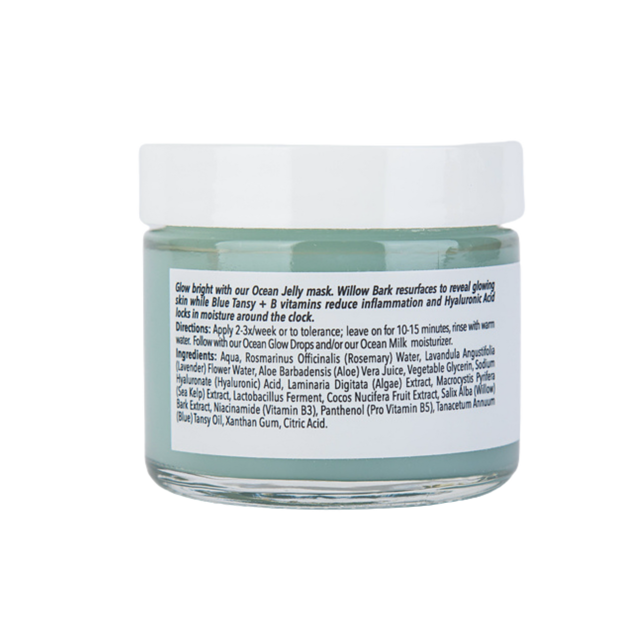 Ocean Jelly Face Mask – Hydrating & Exfoliating Gel Mask for Glowing, Clear Skin