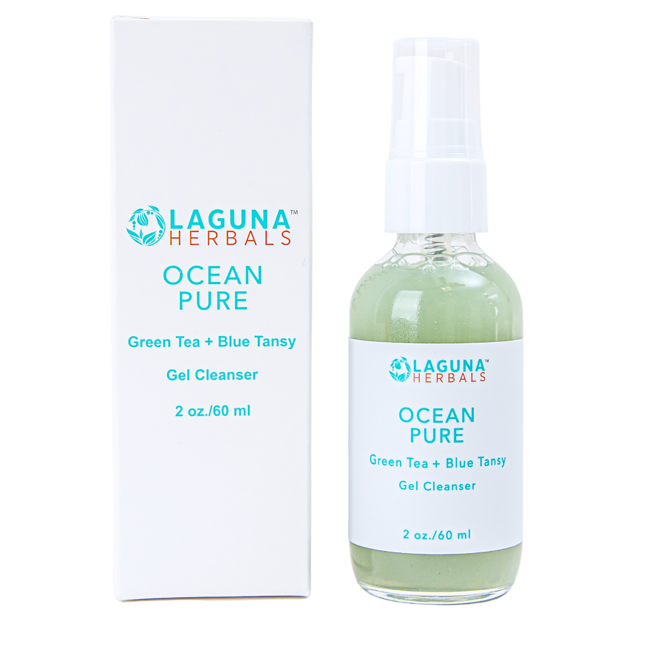Ocean Pure Gel Cleanser – Gentle Foaming Face Cleanser for Acne, Pores & Clear Skin