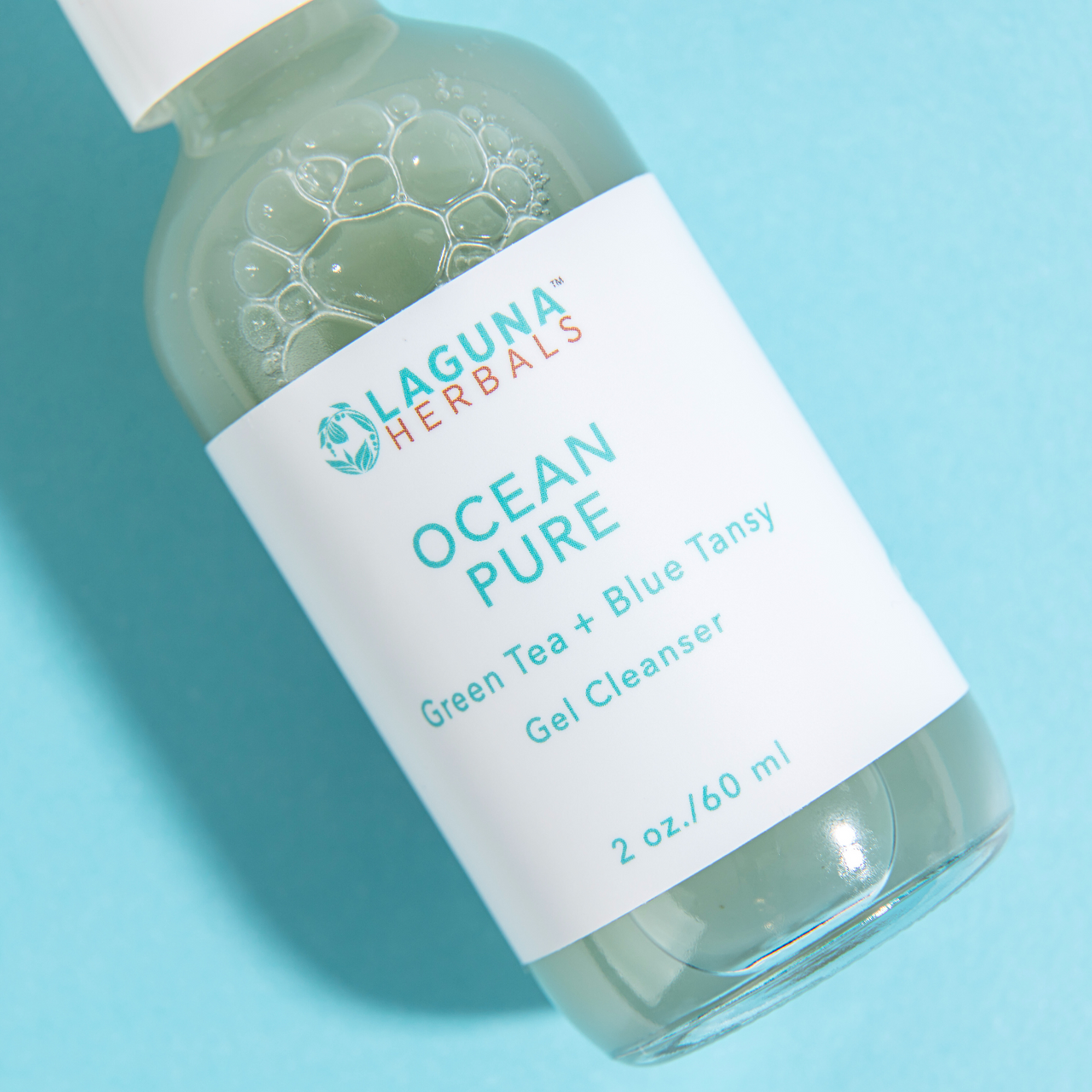 Ocean Pure Gel Cleanser – Gentle Foaming Face Cleanser for Acne, Pores & Clear Skin